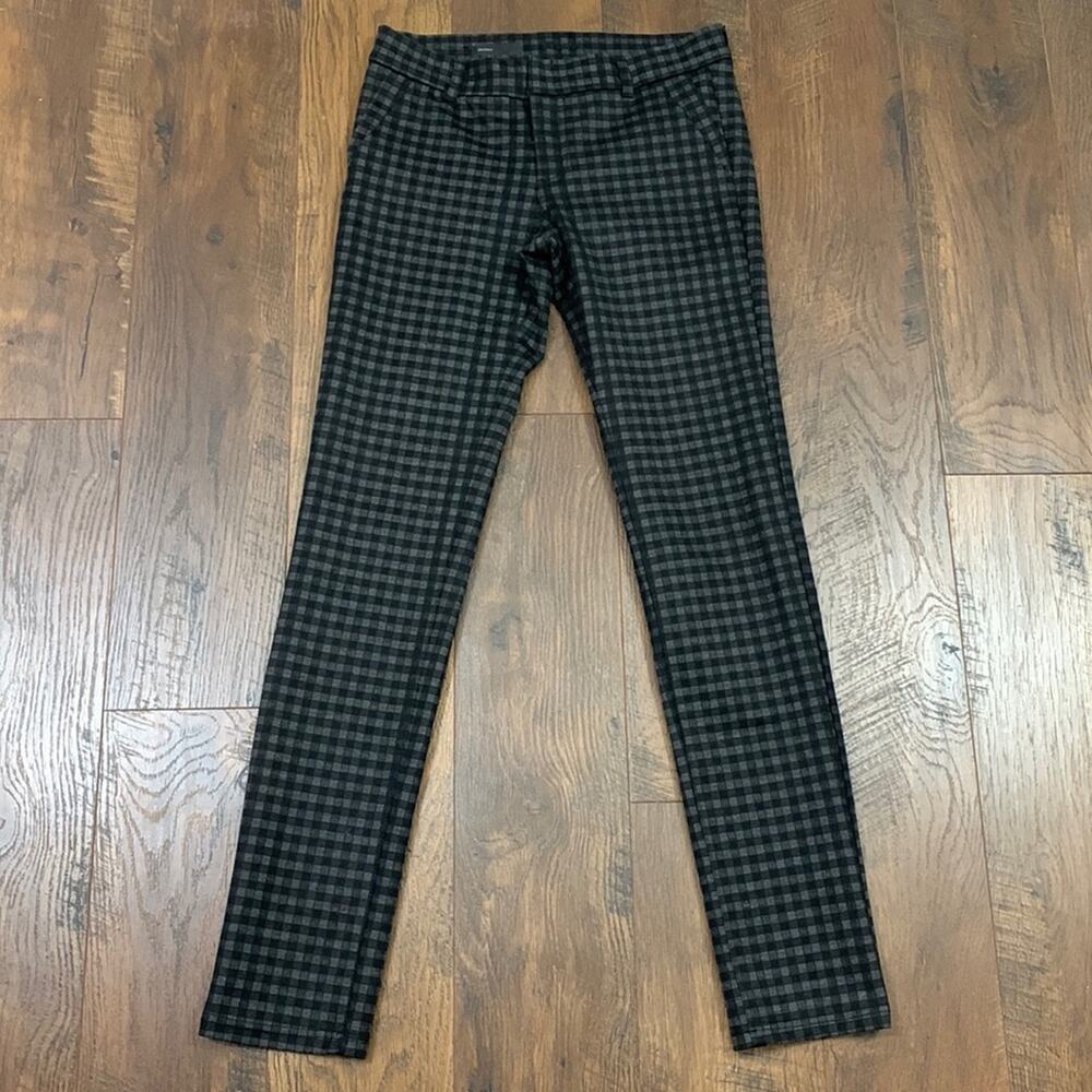 Kut From The Kloth Checker Black/Gray Skinny Pants